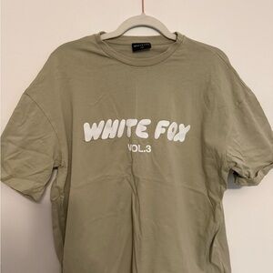 White Fox Boutique Short Sleeve Tee - Olive
